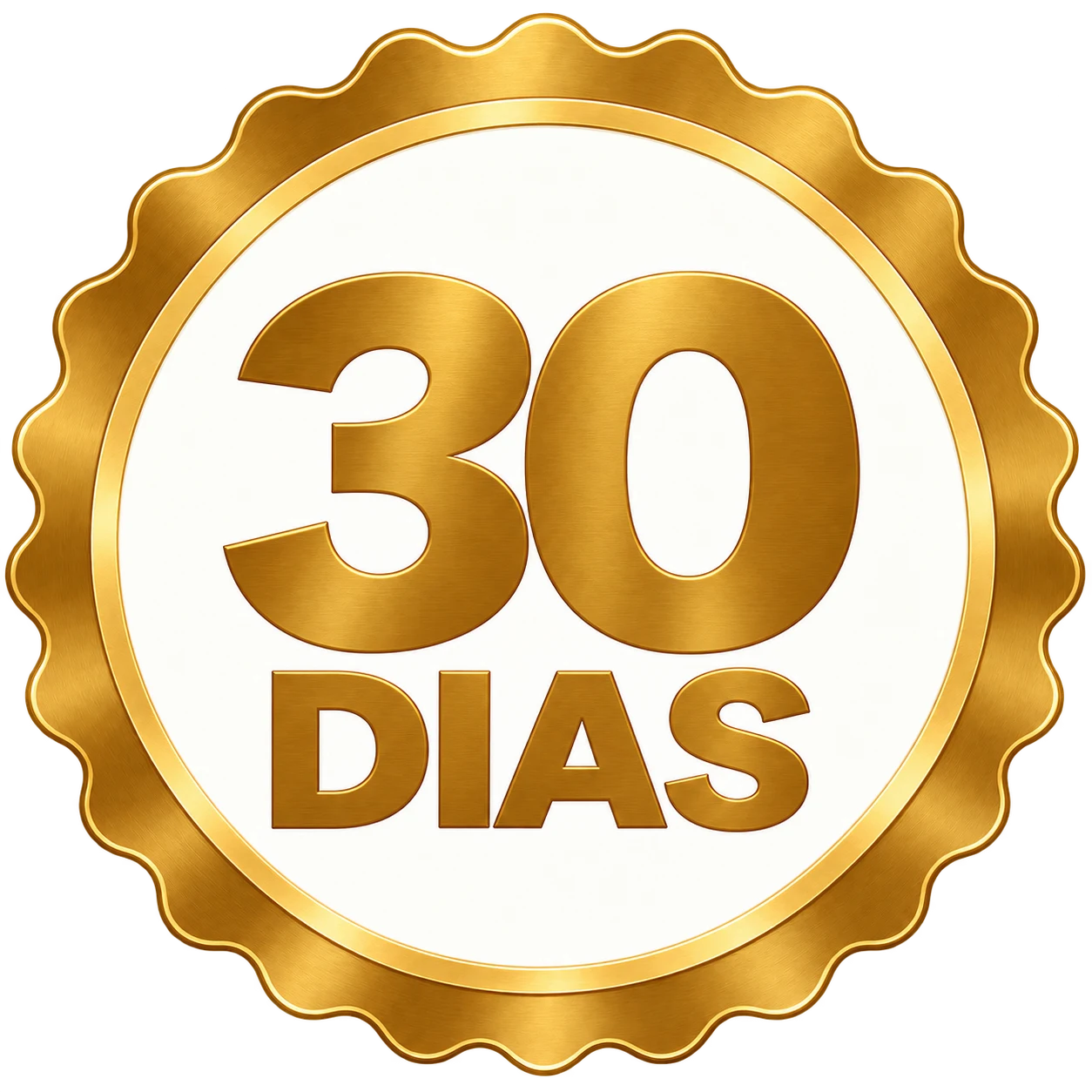 Selo de garantia de 30 dias