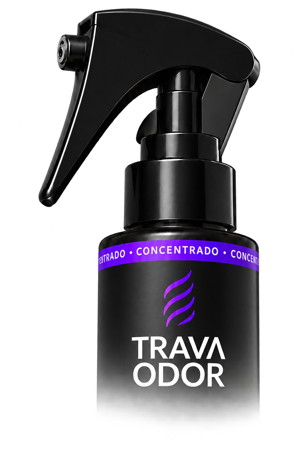 Frasco Trava Odor com gatilho de trava de segurança
